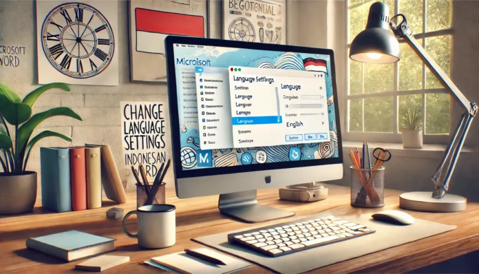 cara mengubah bahasa indonesia ke inggris di word