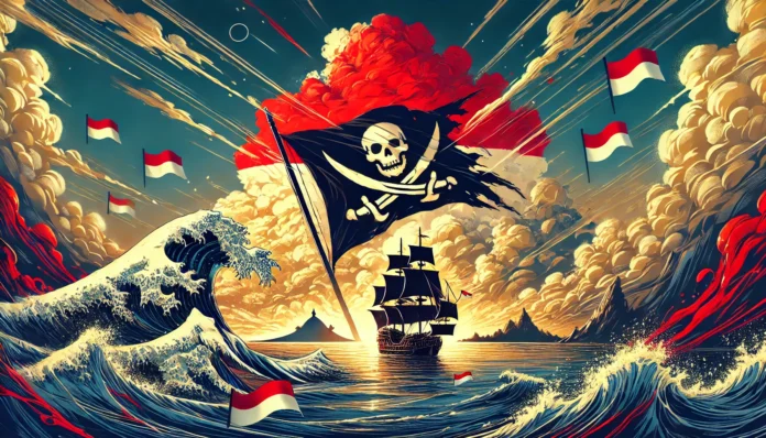 arti bendera one piece di indonesia