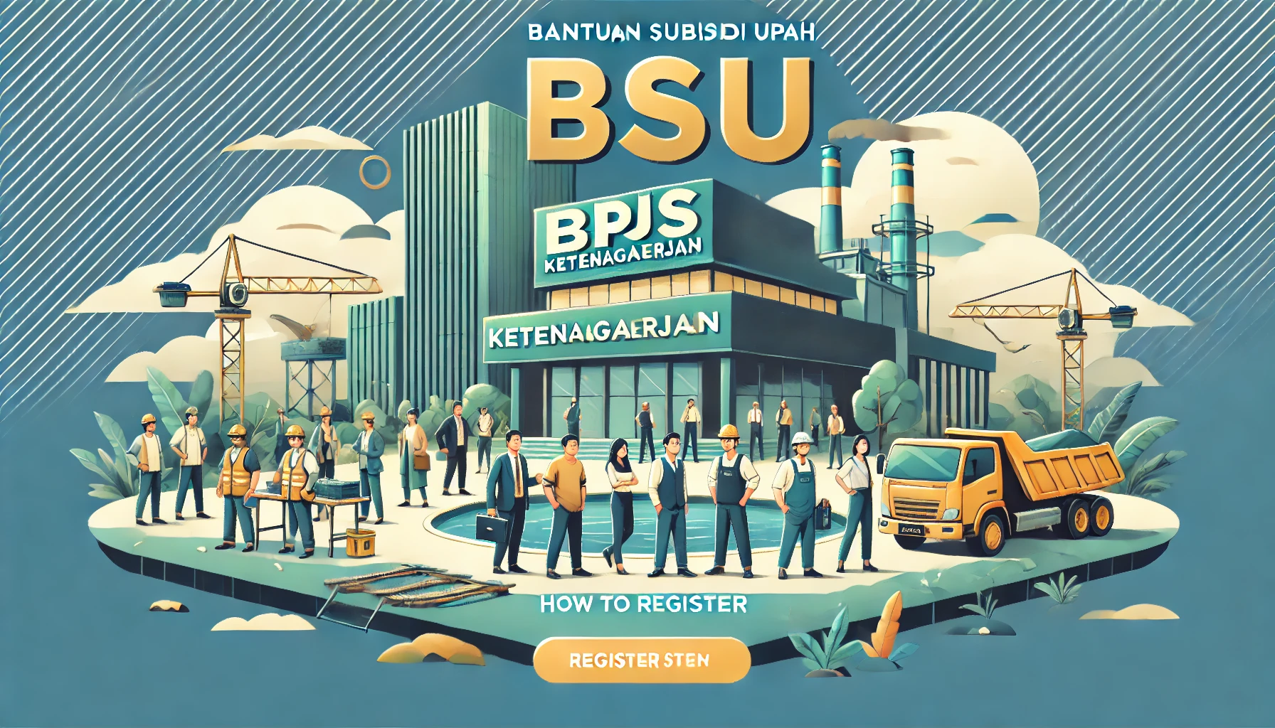 Cara Daftar BSU BPJS Ketenagakerjaan 2025 Lengkap Dengan Syarat dan Panduan Pencairan
