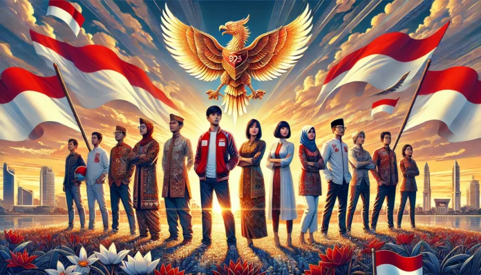 Logo Hari Sumpah Pemuda Ke 97 Tahun 2025