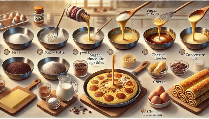 Tutorial Membuat Martabak Manis