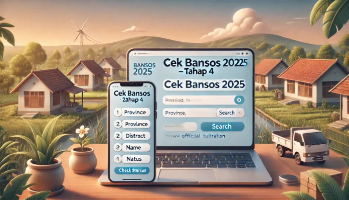 Cek Bansos Kemensos Go Id 2025 Tahap 4