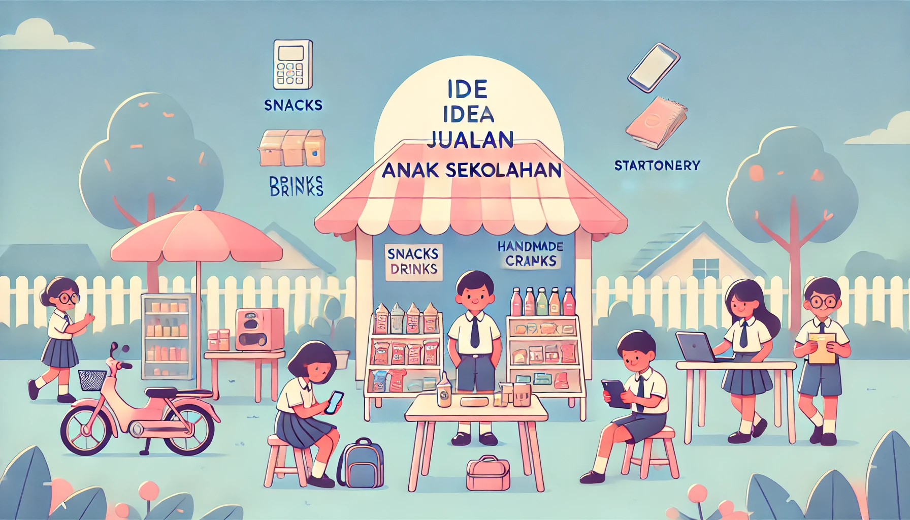 Ide Jualan Anak Sekolahan Paling Laris dan Mudah Dicoba