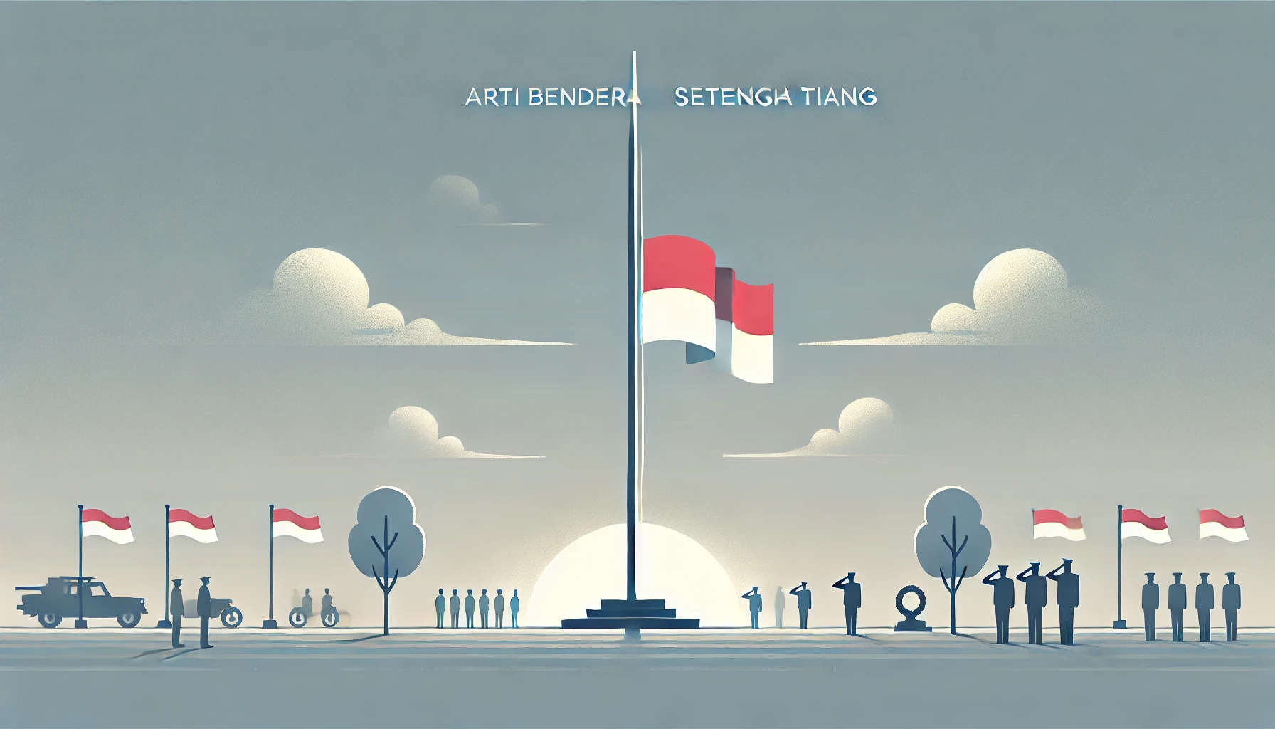 Arti Bendera Setengah Tiang Makna Penghormatan Nasional Yang Penting Diketahui