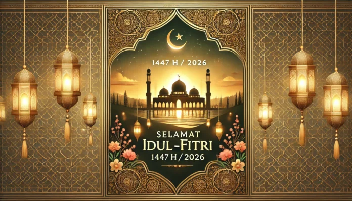 Contoh Kartu Ucapan Idul Fitri 2026