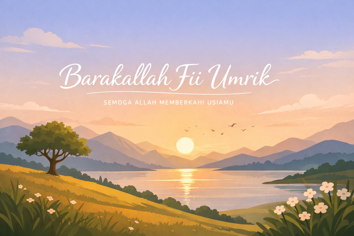 Arti Barakallah Fii Umrik Dalam Islam Makna Doa Ulang Tahun