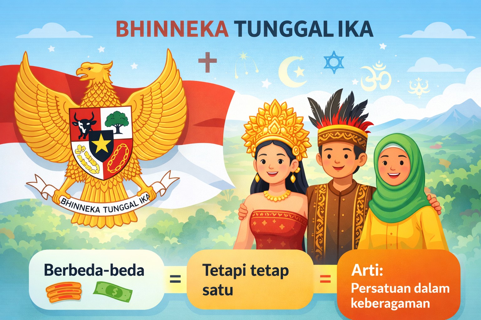Makna Bhinneka Tunggal Ika Dalam Sejarah Dan Keberagaman