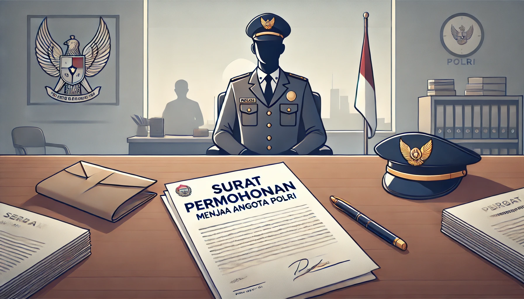 Contoh Surat Permohonan Polri Terbaru Lengkap