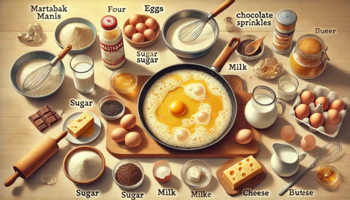 Tutorial Membuat Martabak Manis