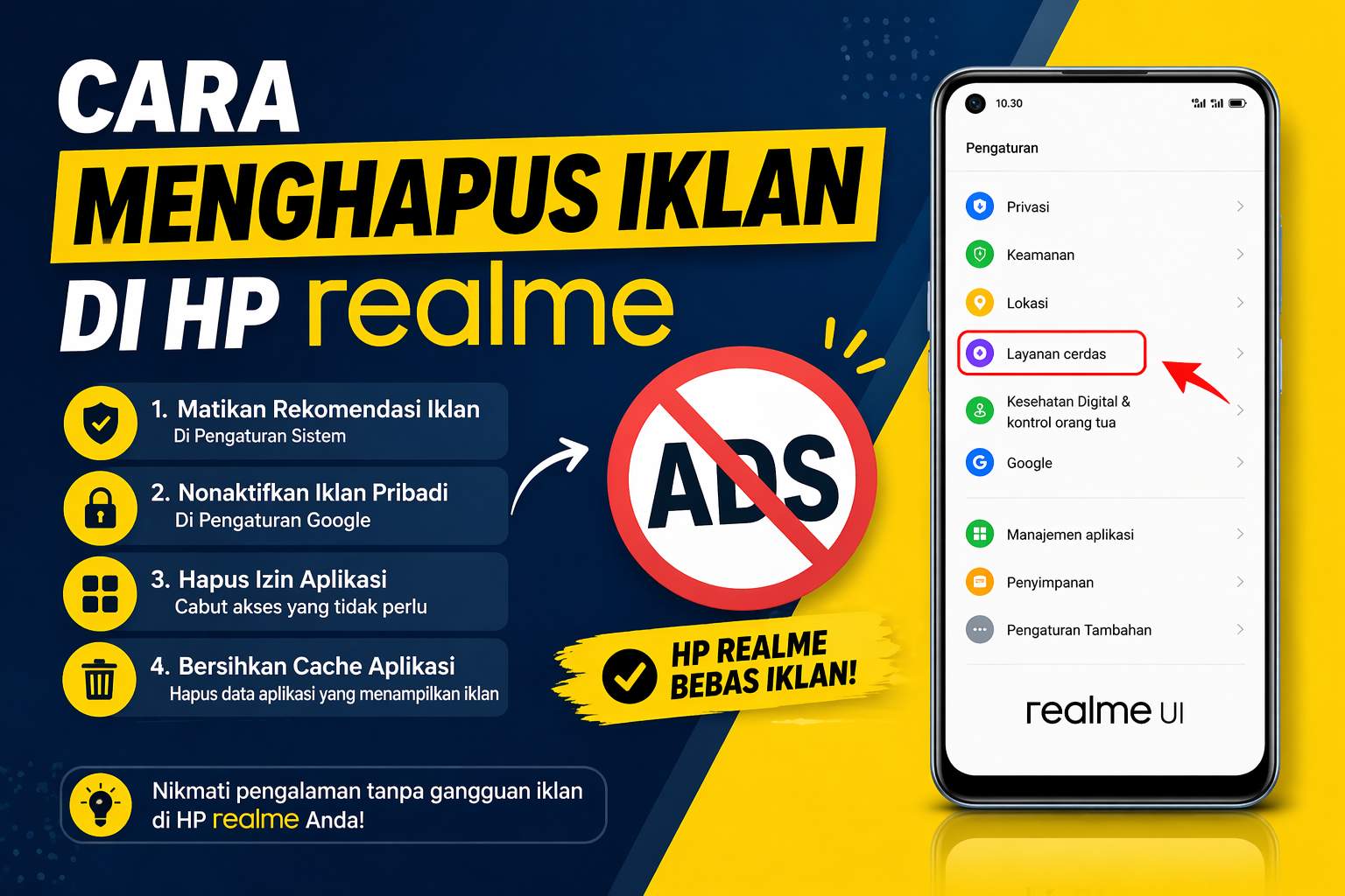 Cara Menghapus Iklan Di Hp Realme Biar Bersih Total