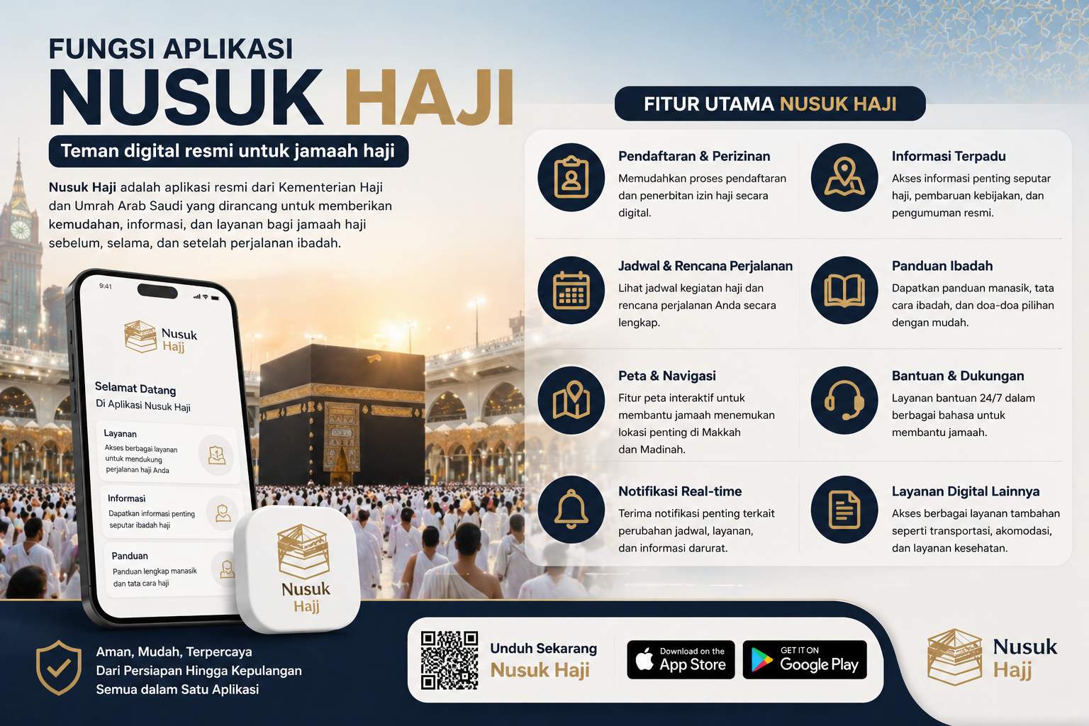 Fungsi Aplikasi Nusuk Haji Panduan Lengkap Jamaah