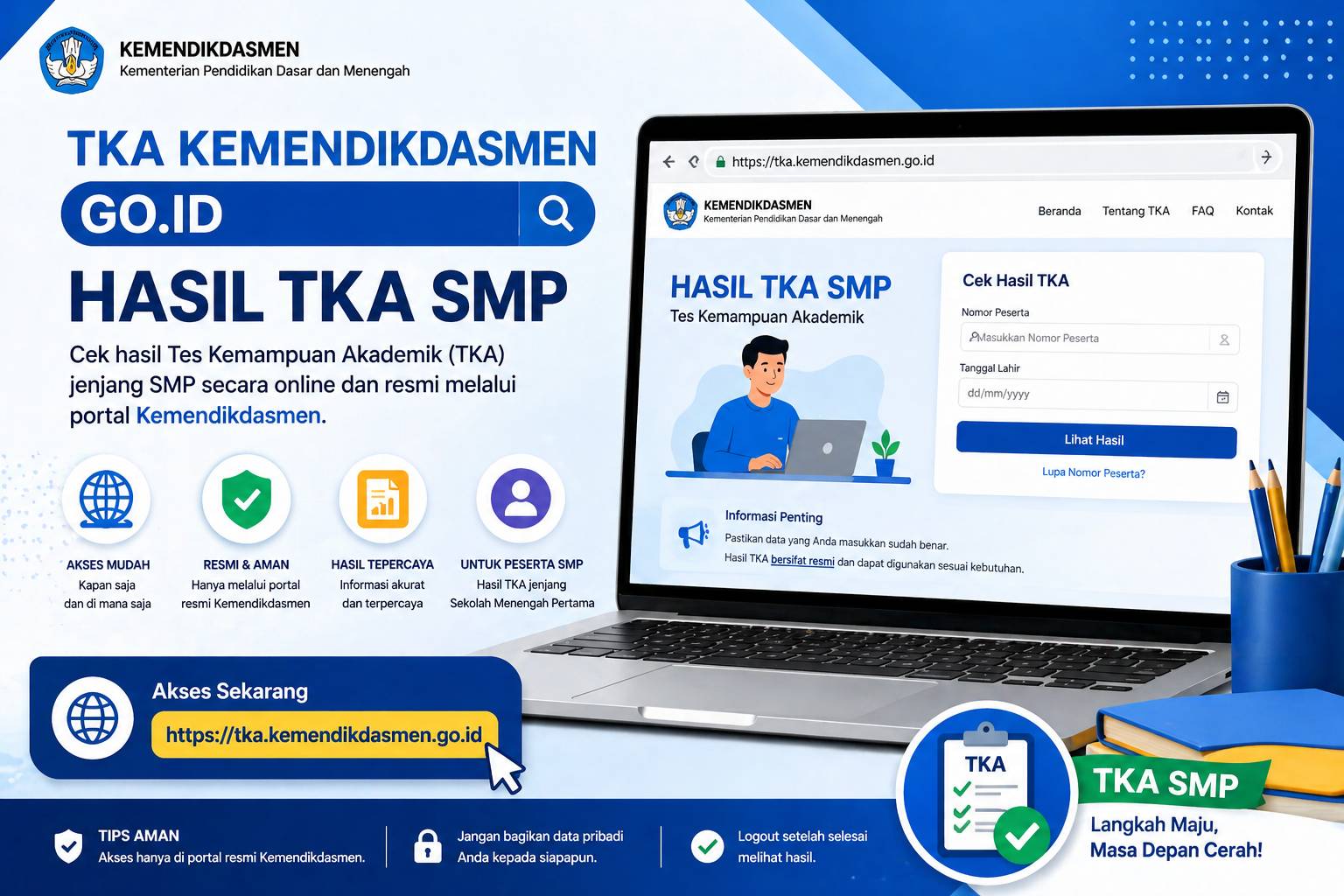 Tka Kemendikdasmen Go Id Hasil Tka Smp Terbaru