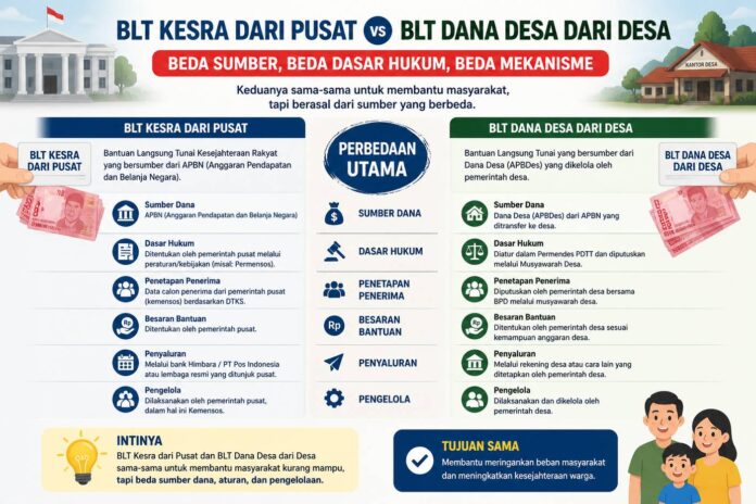 BLT Kesra Dari Pusat BLT
