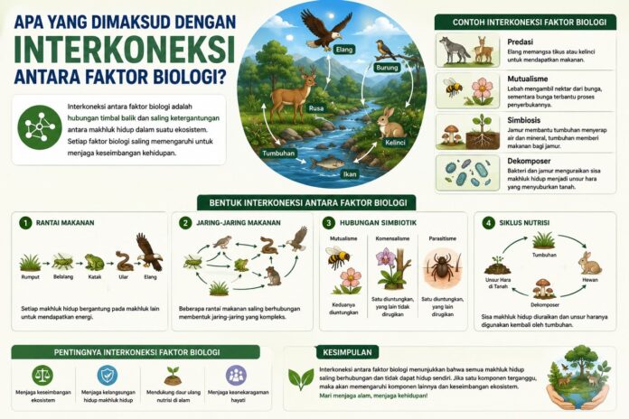 Apa Yang Dimaksud Dengan Interkoneksi Antara Faktor Biologi