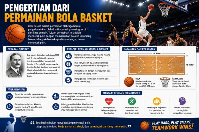 Pengertian Dari Permainan Bola Basket