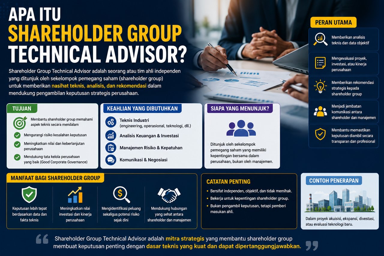 Apa Itu Shareholder Group Technical Advisor Sepak Bola