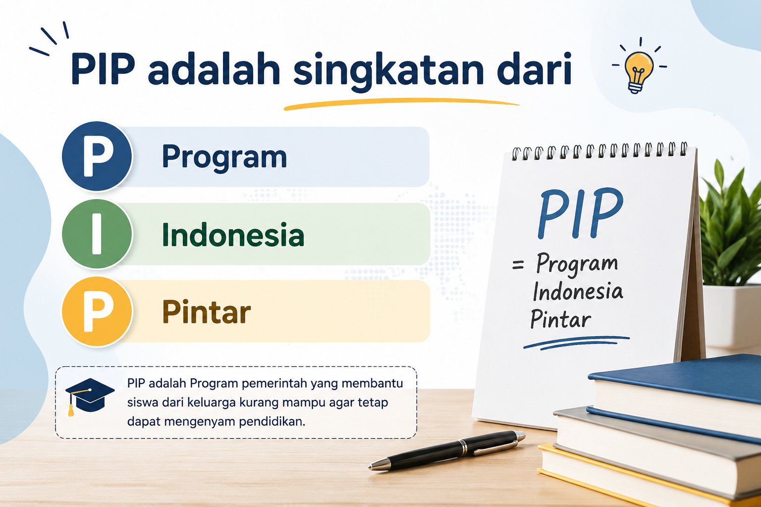 PIP Adalah Singkatan Dari Program Bantuan Pendidikan