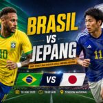 Pertandingan Brasil vs Jepang