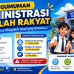 Pengumuman Administrasi Sekolah Rakyat