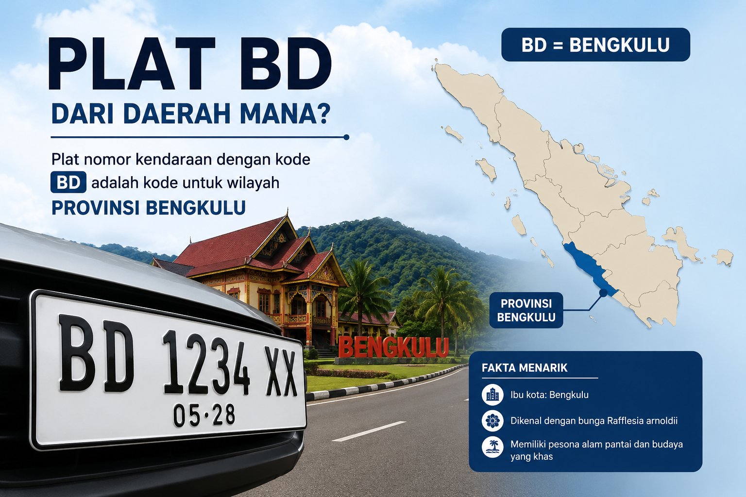 Plat BD Dari Daerah Mana Ini Penjelasan Lengkap Wilayahnya