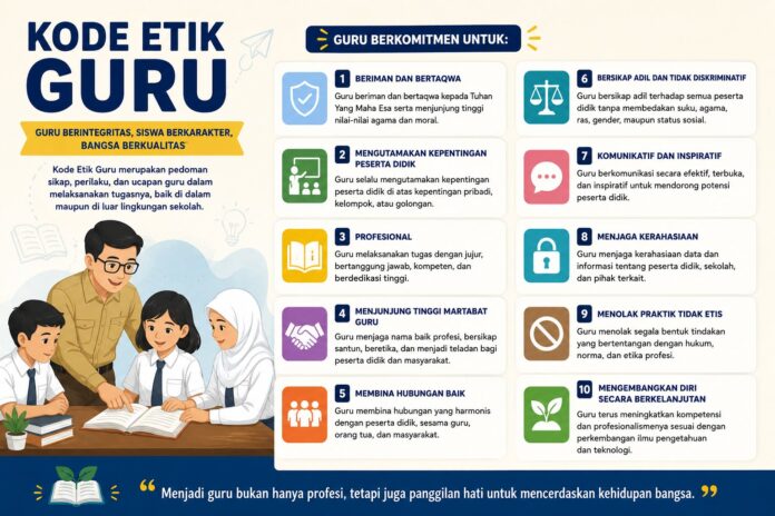 Contoh Poster Kode Etik