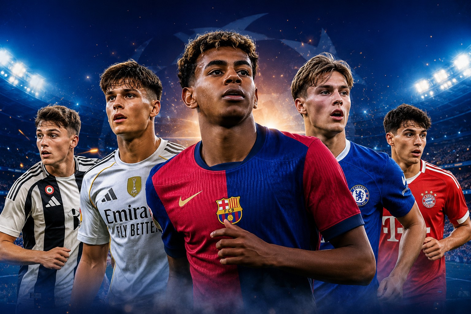 Bintang Muda Eropa Jadi Sorotan Dunia Sepak Bola Modern