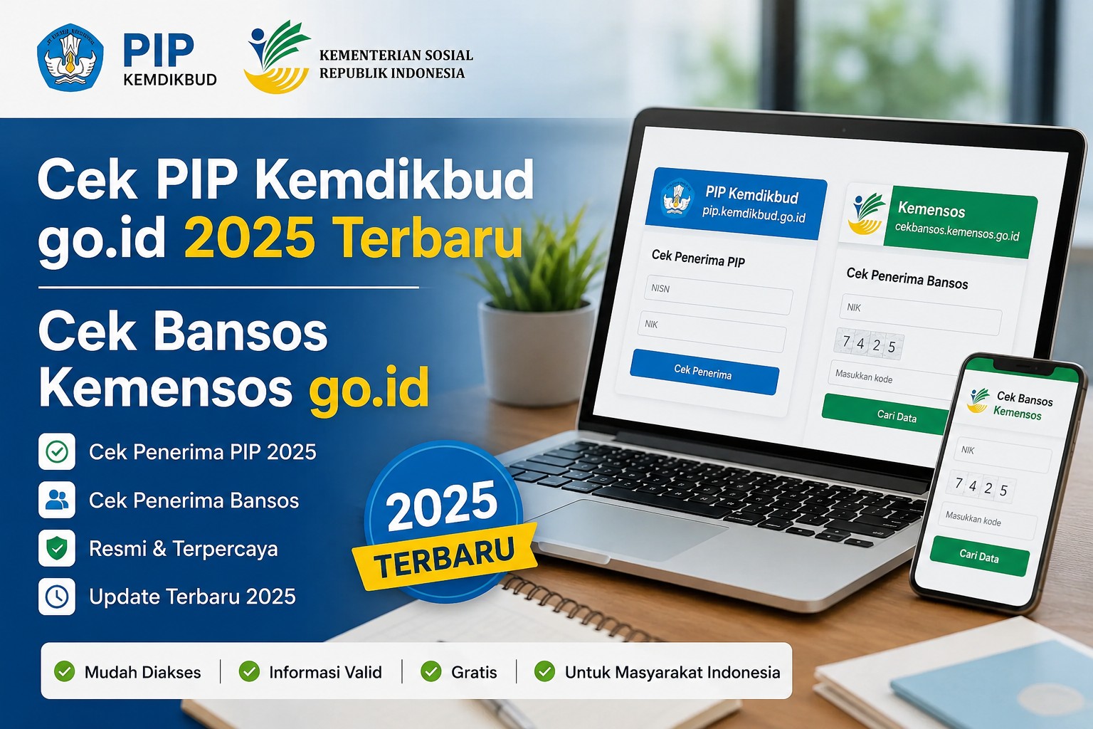Cek PIP Kemdikbud Go Id 2025 Cek Bansos Kemensos Go Id
