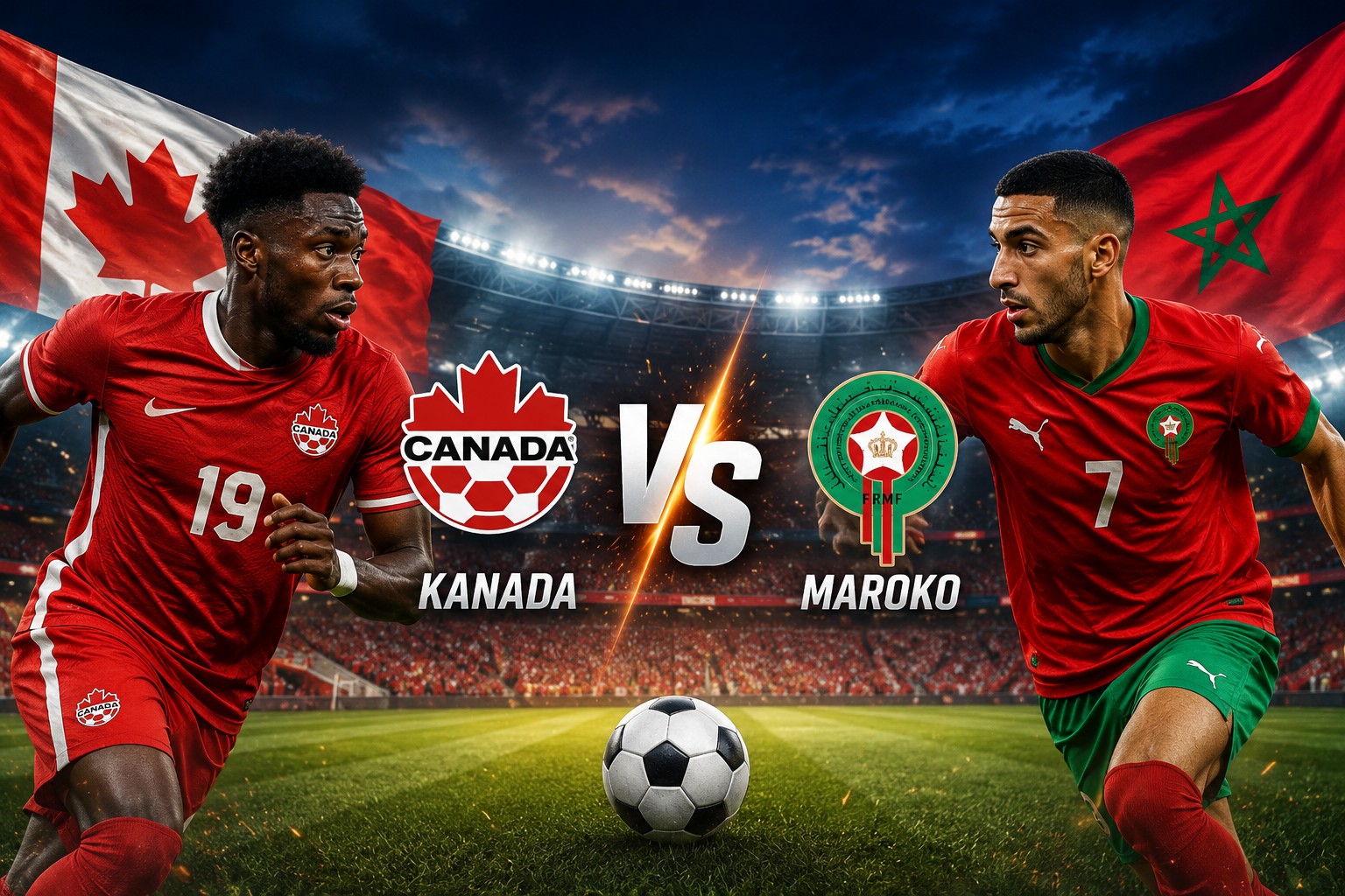 Pertandingan Kanada vs Maroko Jadi Laga Panas Dunia