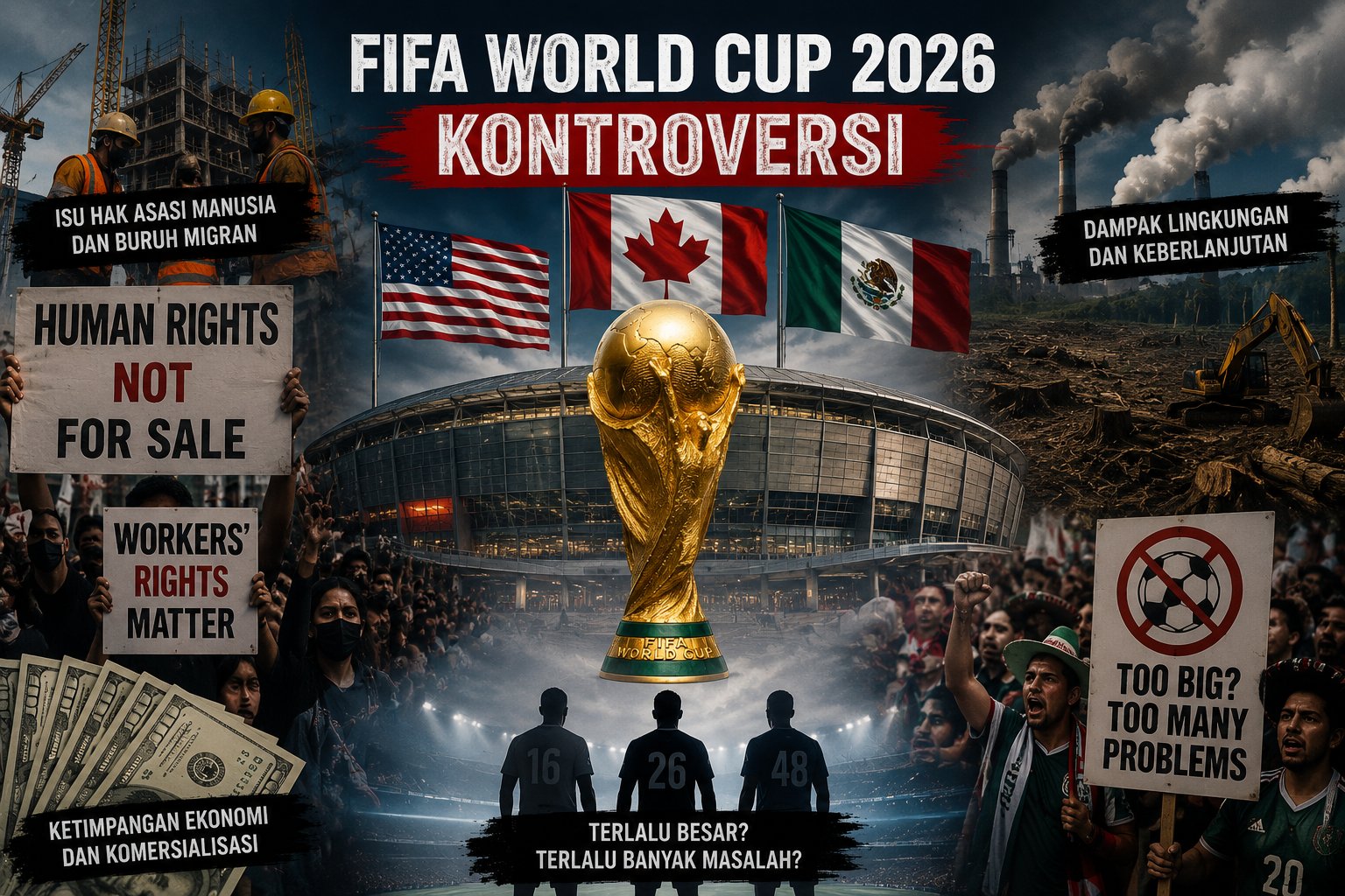 Kontroversi FIFA World Cup 2026 Jadi Sorotan Dunia SepakBola