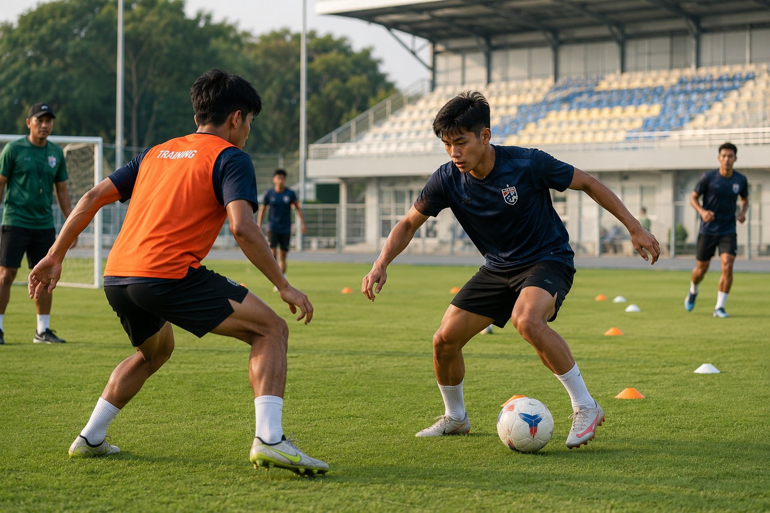 Latihan Bek Sayap Modern Jadi Kunci Sepak Bola Modern