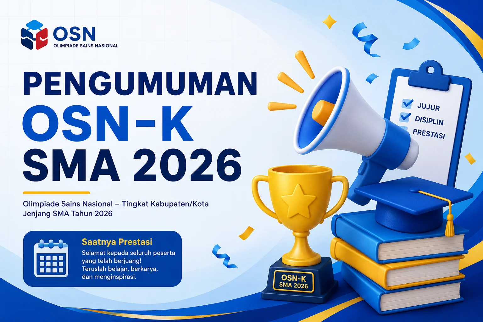 Pengumuman OSN K SMA 2026 Kapan Dirilis Ini Jawabannya
