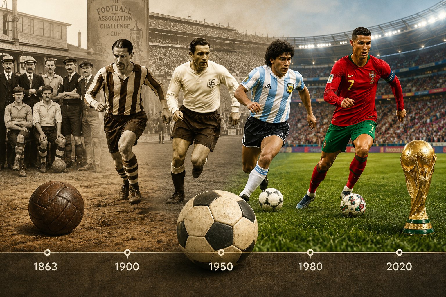 Sejarah Sepak Bola Dunia Menjadi Olahraga Paling Populer