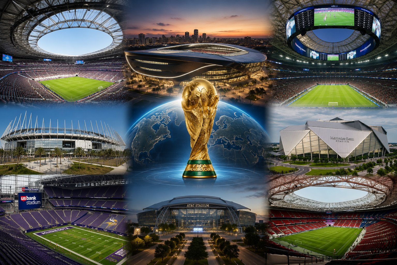 Venue Terbaik Piala Dunia 2026