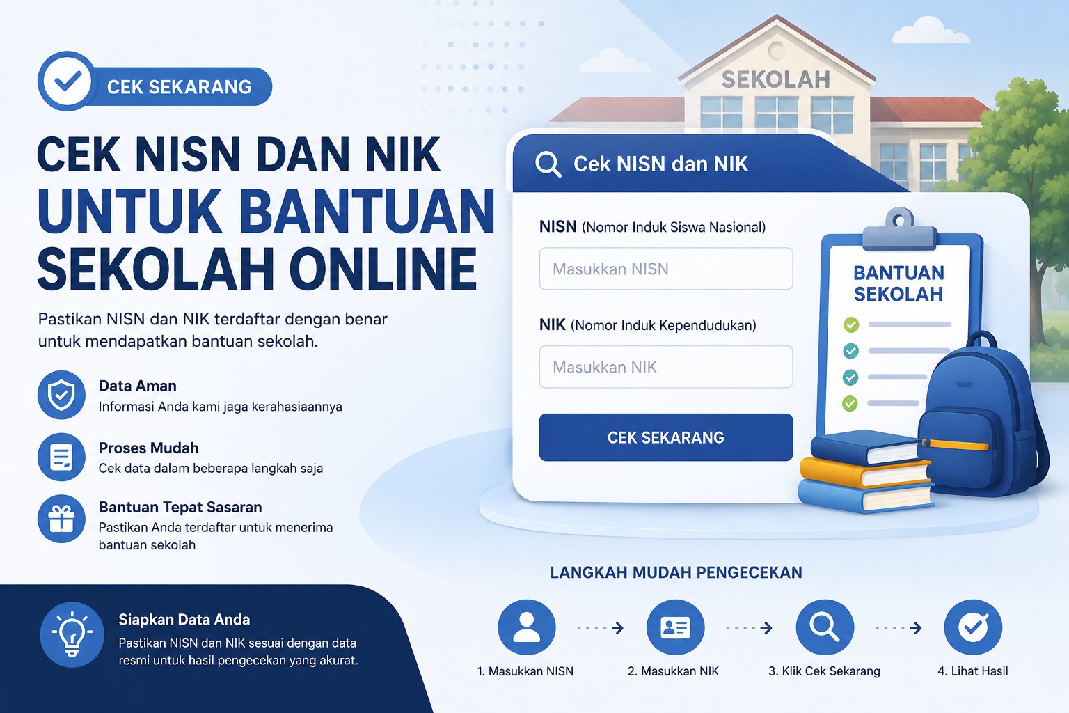 Cek NISN Dan NIK