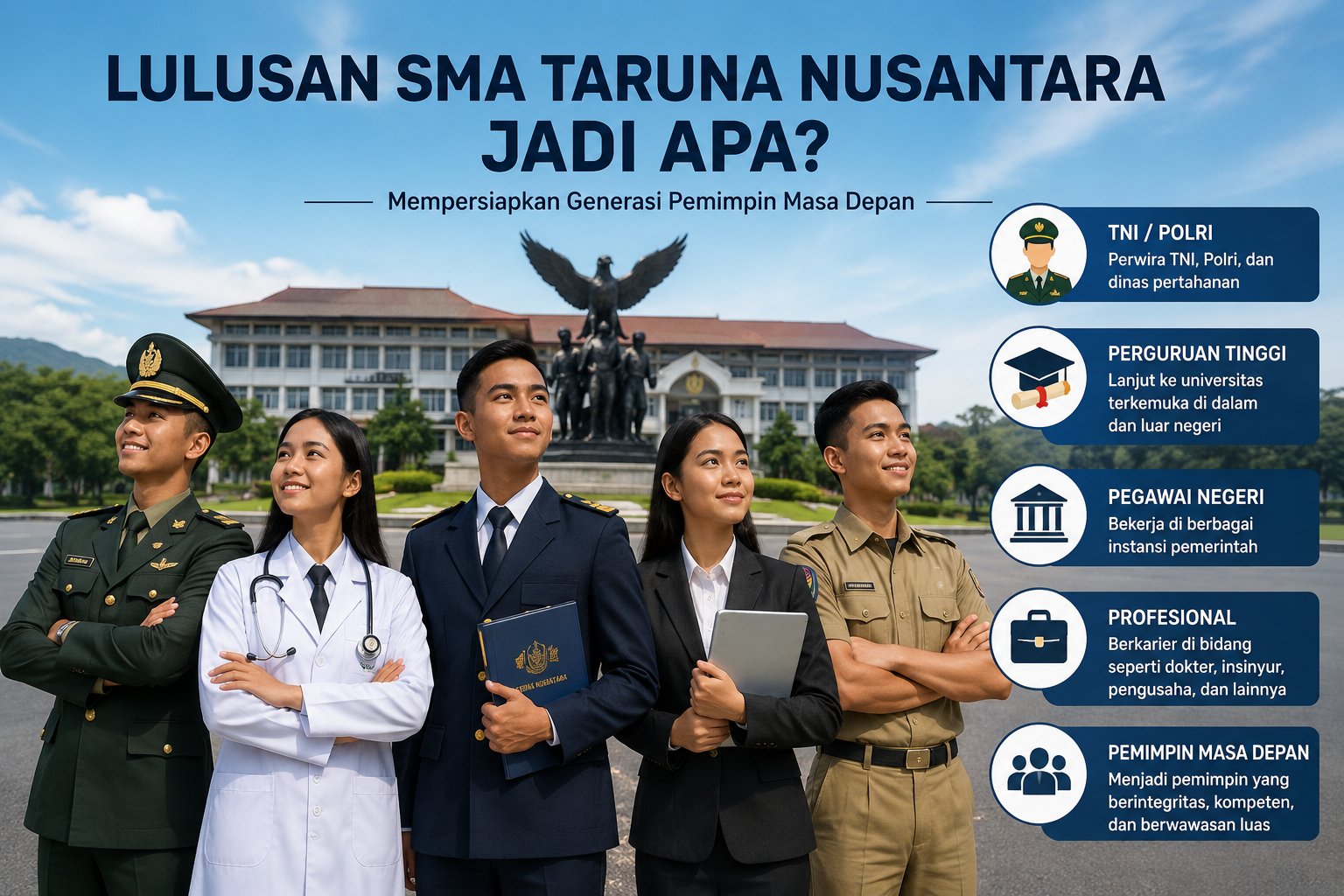 Lulusan SMA Taruna Nusantara