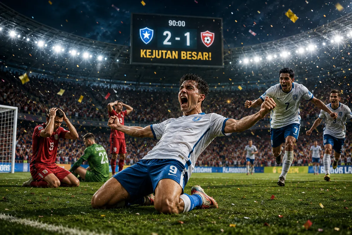 Pertandingan Penuh Kejutan Besar