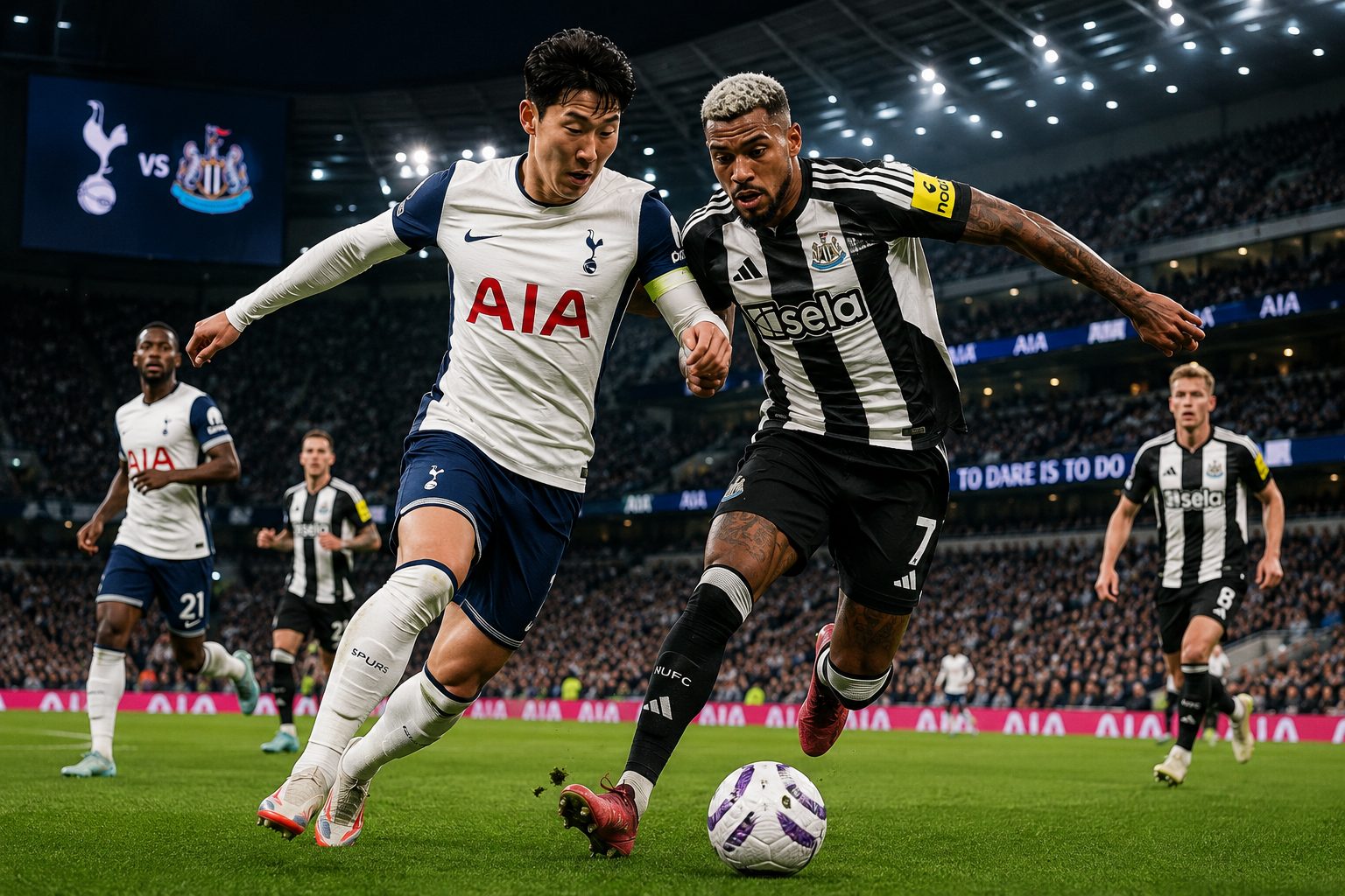 Pertandingan Tottenham vs Newcastle