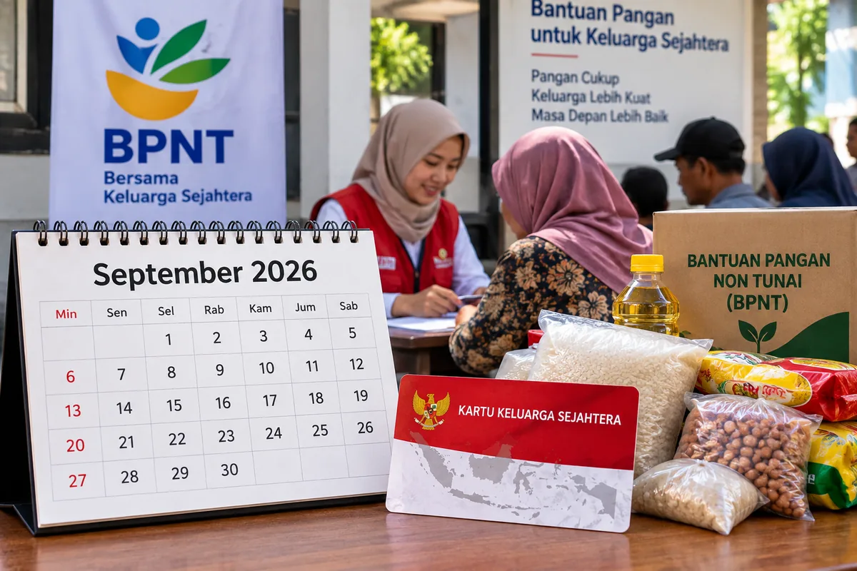 Bantuan BPNT September 2026 Cair Tanggal Berapa Ini Jadwal