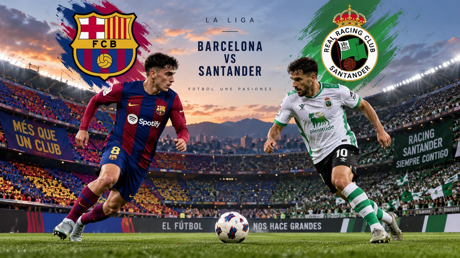 Pertandingan Barcelona vs Santander Jadi Sorotan Liga Spanyol
