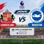 Jadwal Sunderland vs Brighton