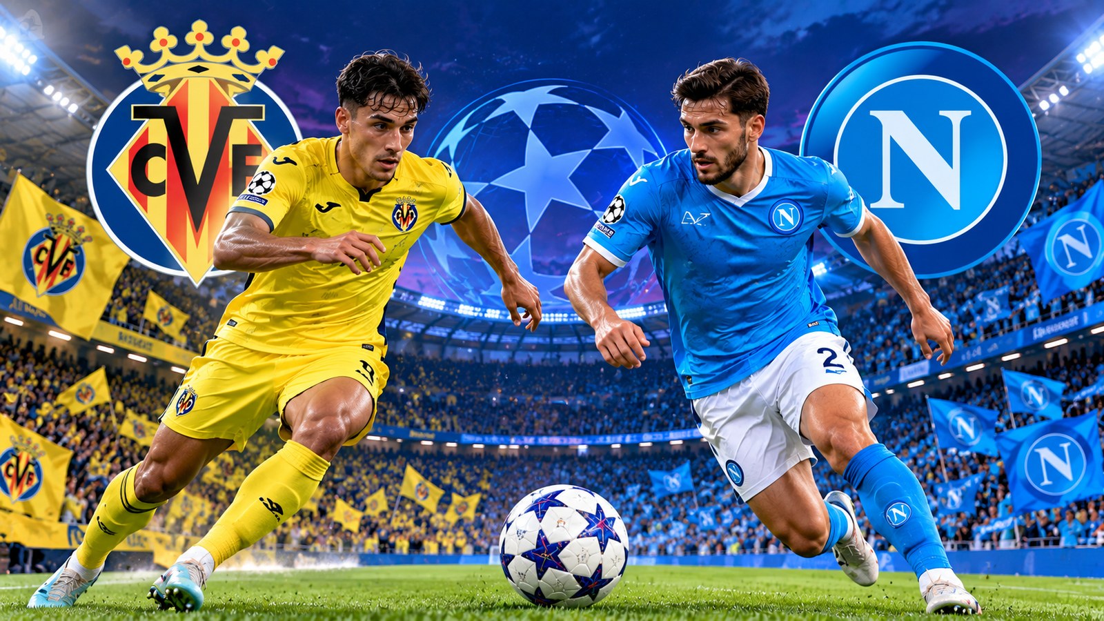 Jadwal Villarreal vs Napoli dan Prediksi Laga Seru