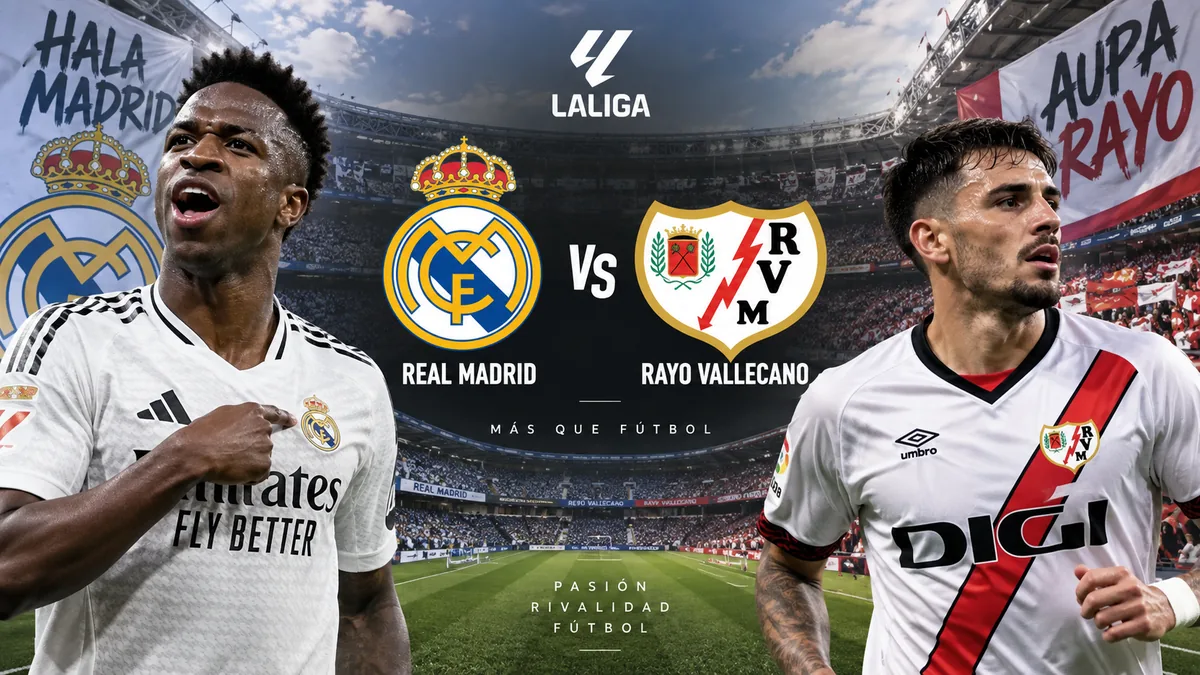 Pertandingan Madrid vs Rayo Jadi Sorotan Laga La Liga