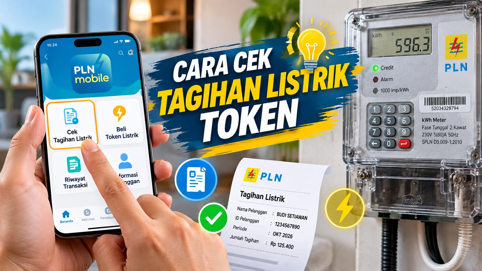 Cara Cek Tagihan Listrik Token Lewat HP dengan Mudah