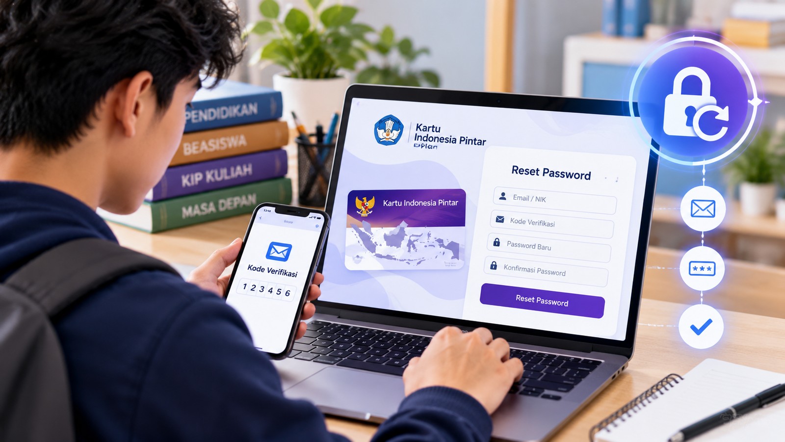 Cara Reset Password KIP Kuliah Saat Lupa Kata Sandi