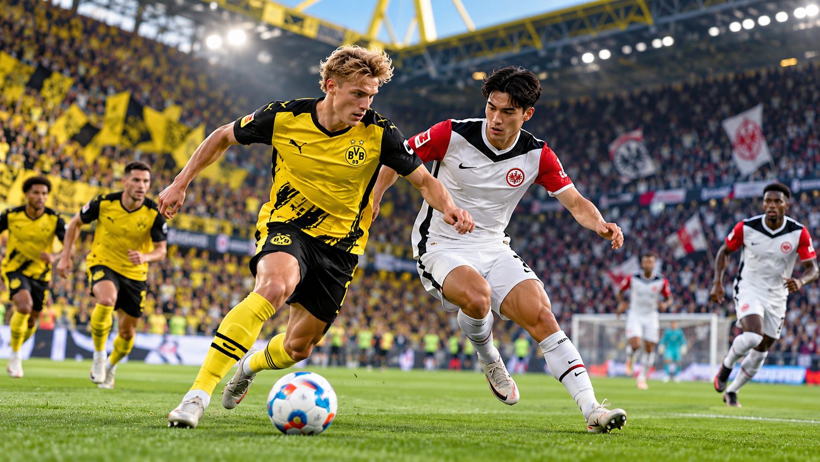 Pertandingan Dortmund vs Eintracht
