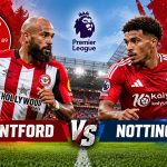 Jadwal Brentford vs Nottingham
