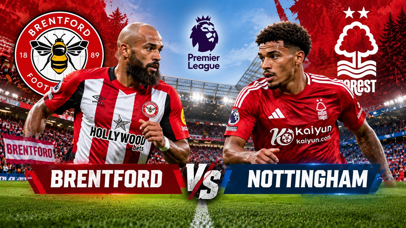 Jadwal Brentford vs Nottingham dan Prediksi Duel Liga Inggris