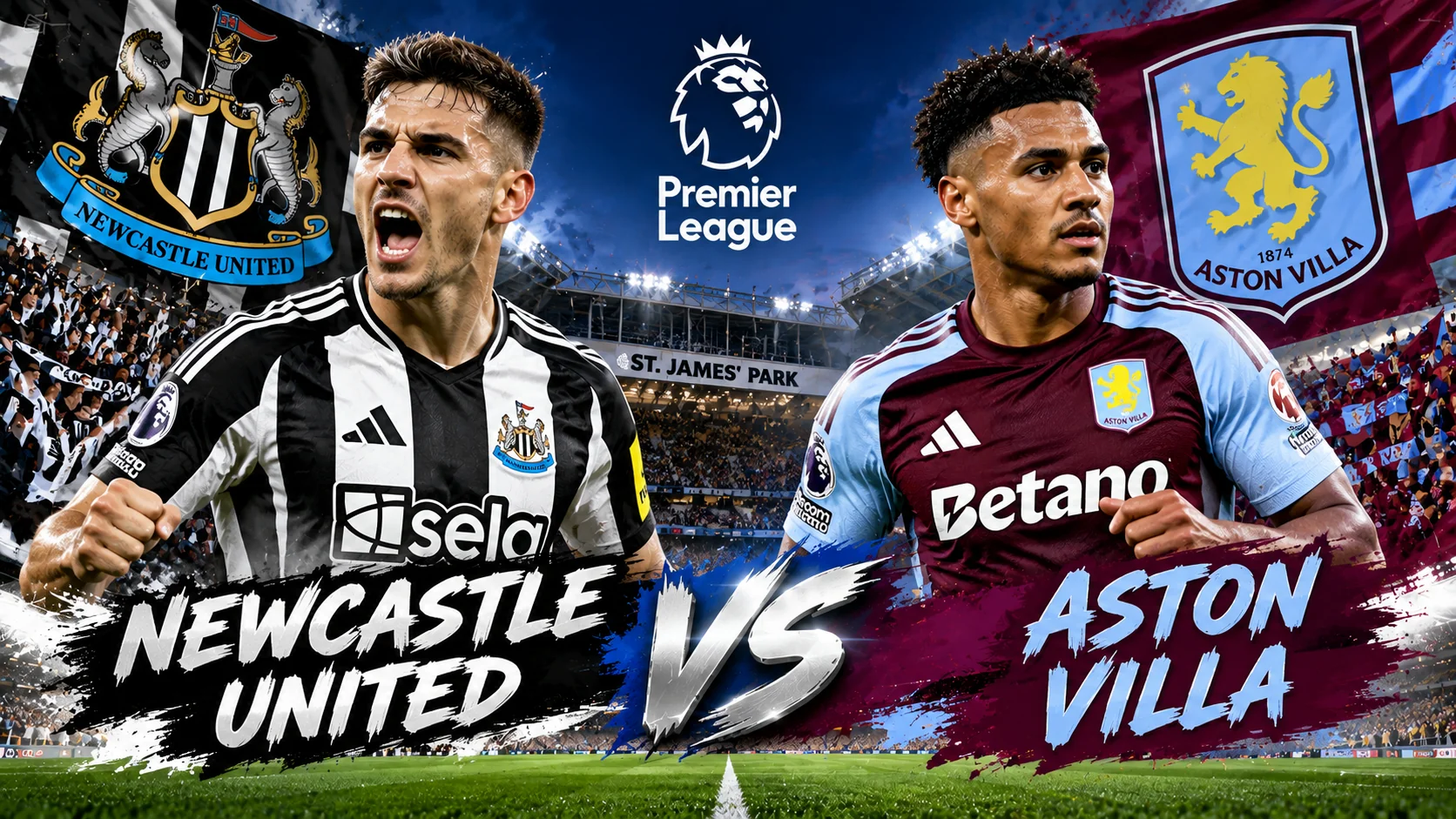 Jadwal Newcastle vs Aston Villa Duel Panas Liga Inggris