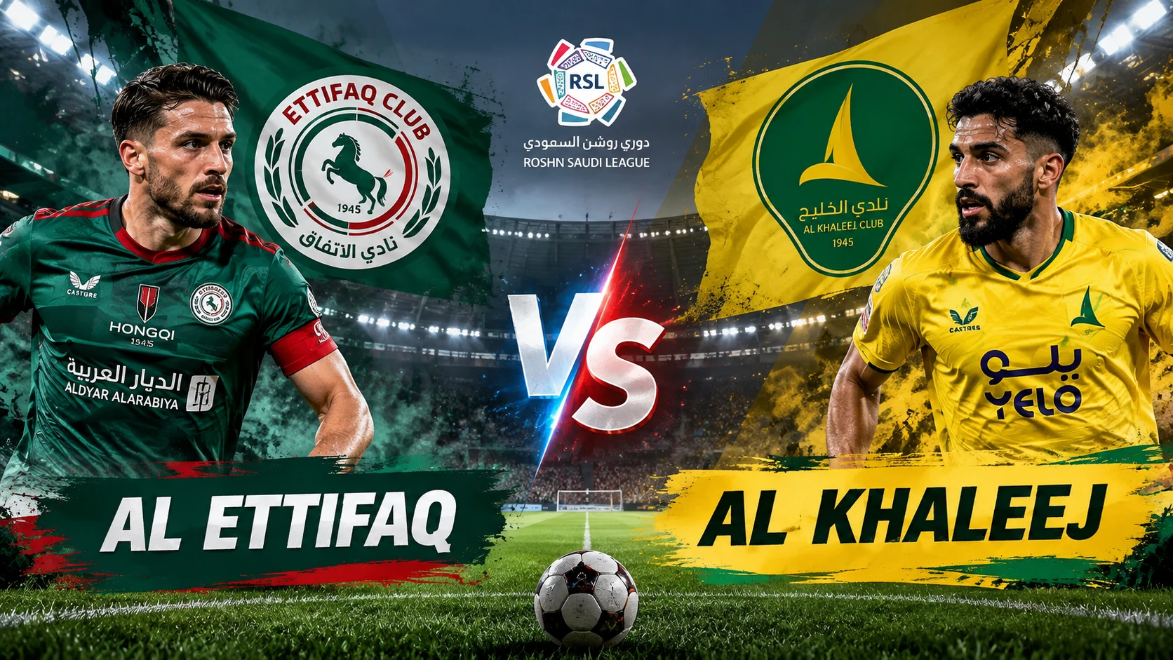 Prediksi Al Ettifaq vs Al Khaleej Duel Penuh Tekanan