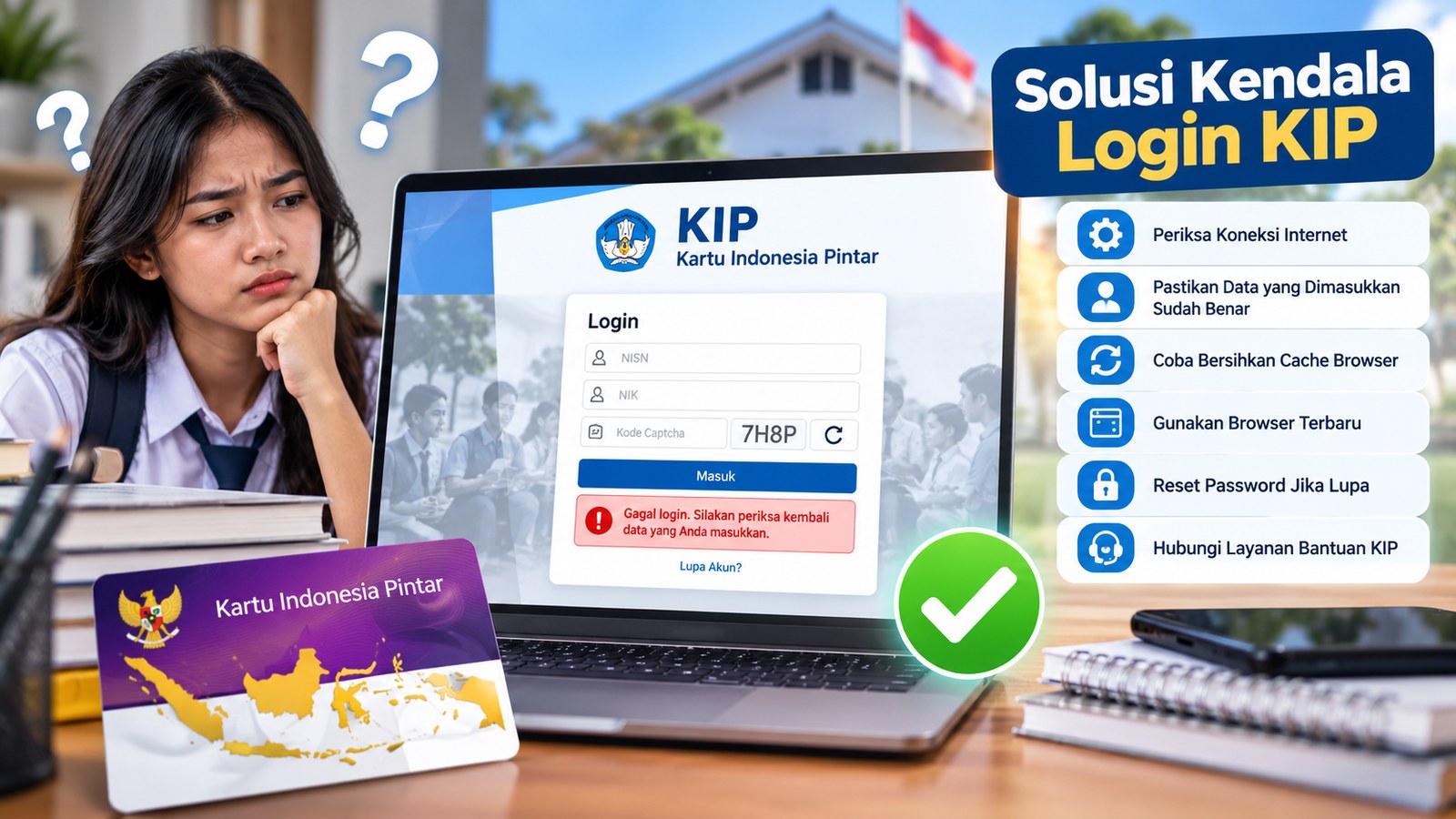 Solusi Kendala Login KIP Agar Akun Bisa Diakses Kembali